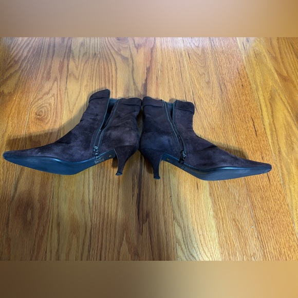 PRADA Soft Lux Evening Boots Size 37.5 - Picture 5 of 6